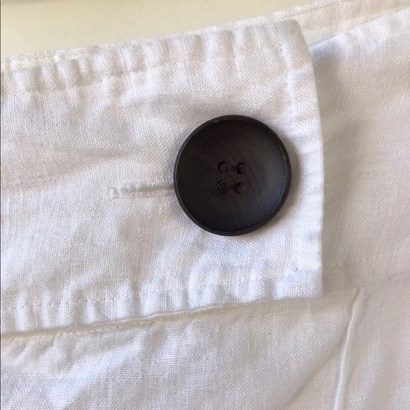 STYLE & CO. Plus Size Linen Capris White Size 20W - Picture 3 of 11